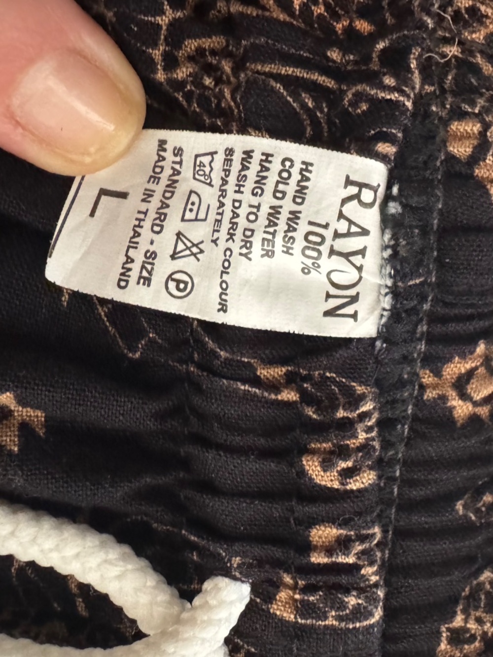 Drawstring lounge pant - Picture 3 of 3